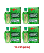 4 X Eagle Brand Medicated Oil 24ml For Pain Relief External Use - $49.40