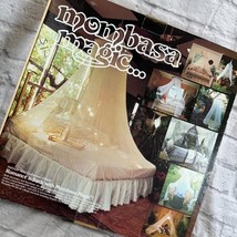 Mombasa Magic Mosquito Net White 8&#39; Bed Canopy Circle Tulle NIB Made In USA - $29.69