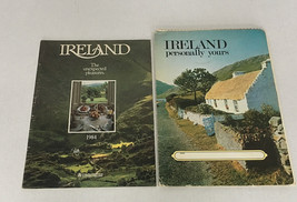 Vintage Ireland tourist board holiday vacation brochure 1984 planner 1973 - €18,87 EUR