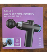 MAHLI Pro Percussion Massage Gun 2 Heads 6 Intensity Levels Brand New In... - £31.62 GBP