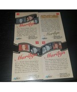 MARILYN MONROE HOLOGRAM TRADING CARDS 1992 - $19.14 CAD