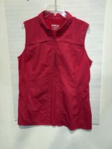 Reel Legends Performance Pink Freewater Sleeveless Fishing Polo Tunic Large - €8,48 EUR