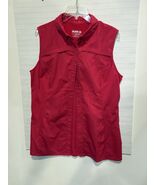 Reel Legends Performance Pink Freewater Sleeveless Fishing Polo Tunic Large - $180.69 MXN