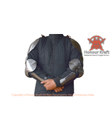 Medieval Steel Arms Armor Jack chain Arms Armor for LARP &amp; Reenactment - £100.88 GBP