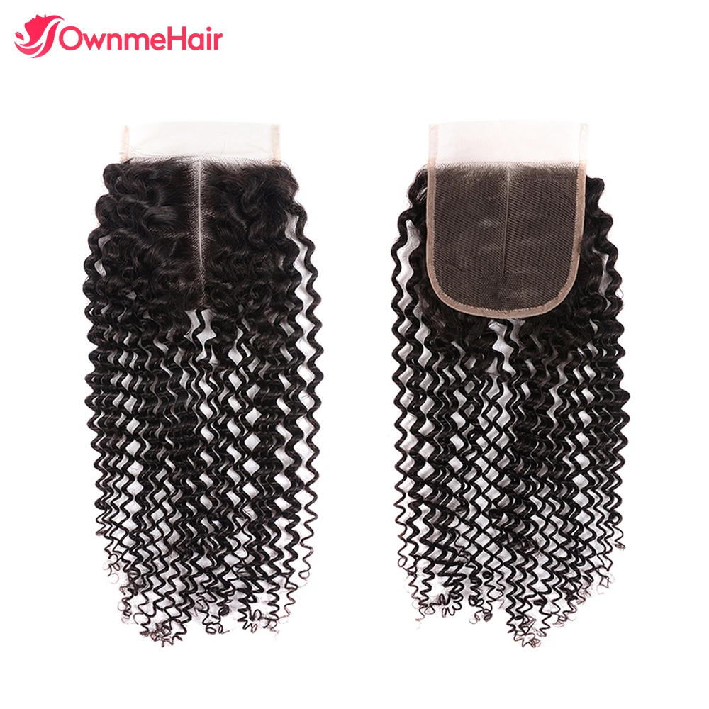 Osure only brazilian human hair 4x4 transparent lace closure middle free three part pre thumb200