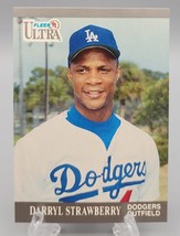 1991 Fleer Ultra Darryl Strawberry #171 Baseball Card - £2.28 GBP