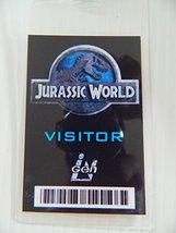 Halloween Costume Movie Prop - Id Security Badge Jurassic World (Visitor) - £7.96 GBP