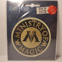 Harry Potter Ministry Of Magic Iron On Patch Official Movie Collectible ... - £9.08 GBP