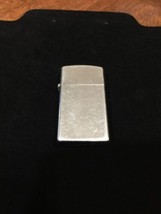 Polished Chrome Slim Zippo Lighter - £19.52 GBP