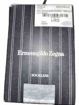 Ermenegildo Zegna 5 Pack Men&#39;s Beige Socks Sockless Iconic Triple X Size L - £55.26 GBP