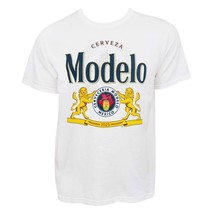 Modelo Cerveza Graphic Logo Tee Shirt White - £25.06 GBP+