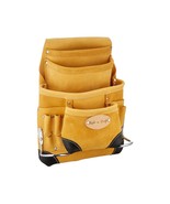 Style n Craft  93923 - 10 Pocket Nail &amp; Tool Pouch in Top Grain Leather - $68.99