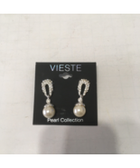 Faux pearl earrings Vieste pearl collection - $19.75