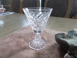 Waterford Crystal Seneca Pattern Stemmed Small Wine Glass 5-1/8&quot;H - $16.78
