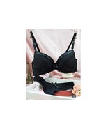 Sexy Lace BLACK Push Up Bra Sets Bra thong Panty Romantic Women&#39;s Underw... - £15.14 GBP