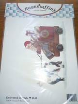 Ragamuffins Christmas Iron On Transfer Delivered in Style 4140  New in P... - $6.83 CAD