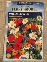 14G Pack Wildflower Perennial Mix Seeds Nongmo For Full Sun Flower Garden - $5.84