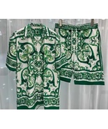 Men Pair Short+Shirt Sleeve Casual Trousers Sport Suits Loose Fit Suitsware - $34.19 CAD