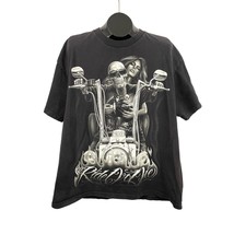 DGA David Gonzales Ride Or Die Biker Motorcycle MC Lowrider T Shirt 2XL ... - $21.59