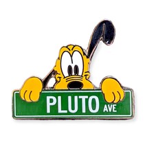 Pluto Disney Pin: Pluto Ave Street Sign  - £10.25 GBP