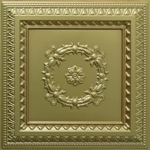 Dundee Deco Rustic Traditional Brass Glue Up or Lay in, PVC 3D Decorative Ceilin - £15.60 GBP+