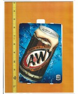 HVV Size A&amp;W Root Beer 12 oz CAN Soda Vending Machine Flavor Strip - €2,55 EUR