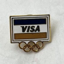 Visa United States Olympics USA Olympic Rings Games Advertising Lapel Ha... - £4.68 GBP