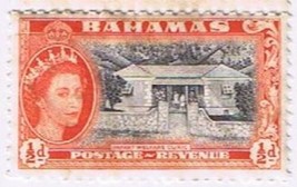 Stamps Bahamas QEII Infant Welfare Clinic MLH - $1.08