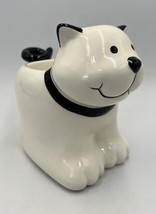 Department 56 Pets White Cat Planter Small Ceramic - £13.74 GBP