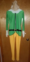 Buddy the Elf Costume Adult Christmas Halloween 2nd Skin Morphsuit BODY SUIT! - £10.38 GBP