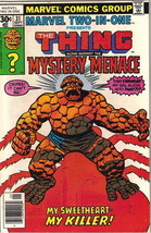 Marvel Two-In-One Comic Book #31 The Thing & Mystery Menace Marvel 1977 FINE+ - £3.79 GBP