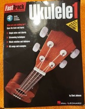 FastTrack Ukulele Method - Book 1 by Chad Johnson Paperback Hal Leonard (tex) - £3.69 GBP