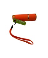 Lux Pro LP395 Glow in the Dark LED Flashlight Mini Light 3.5&quot; New Orange... - $11.84