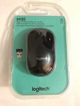 Logitech Wireless Mouse M185  Black/Grey - £22.05 GBP