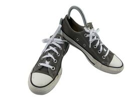 Converse All Star Ctas OX Sneakers Women 6M Shoes Gray Canvas Skateboard... - $357.03 MXN