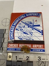 Matchbook Cover  Chicago Municipal Airport  Chicago, ILl  gmg  Unstruck - £15.82 GBP