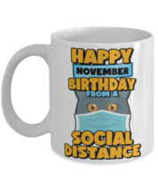 Social Distancing Gift Happy November Birthday From A British Shorthair ... - £11.75 GBP