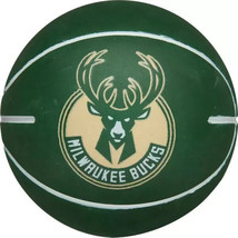 Wilson Milwaukee Bucks 2&quot; Mini Dribbler Basketball - $13.86
