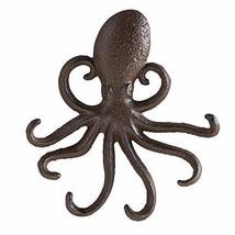 47th &amp; Main Antique Hook, 5.90 x 6.69-inches, Iron Octopus - £21.87 GBP