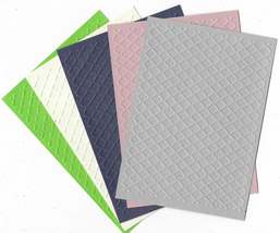 A6 Embossed Paper. 10 Sheets. Diamond. Cardmaking Scrapbooking Crafts To... - $4.42 CAD