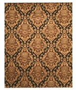 EORC OT44BN5X8 Hand-Tufted Wool Sandra Rug, 5' x 8', Brown - $301.90