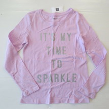 Gap Kids 'It's My Time To Sparkle" Graphic Lilac Shirt - S (6-7) - NWT - $7.99