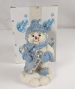 1999 Encore Snow Buddies Sleddin #94212 Figurine With Box - $221.47 MXN