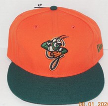 Greensboro Grasshoppers Fitted MILB Baseball Hat Cap New Era 59Fifty 7 5/8 - £27.34 GBP