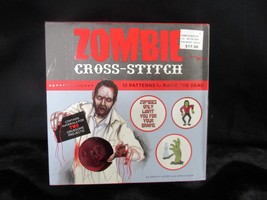 Zombie Cross Stitch 12 Patterns To Raise The Dead Halloween DIY - £10.06 GBP