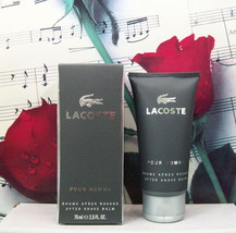 Lacoste Pour Homme After Shave Balm 2.5 FL. OZ. - £47.20 GBP