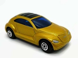 Maisto Yellow Plymouth Pronto Cruiser Car Gold &amp; Blue Vehicle Toy - £8.58 GBP