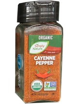 Simply Nature Organic Cayennne Pepper  1.62 oz species - £5.74 GBP
