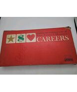 Vintage CAREERS Board Game Parker Brothers 1965 Educational READ Incomplete - $348.58 MXN