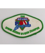 1995 Bud Light Pool League Spring Session Division Champion Patch 2.5&quot; x... - $5.81